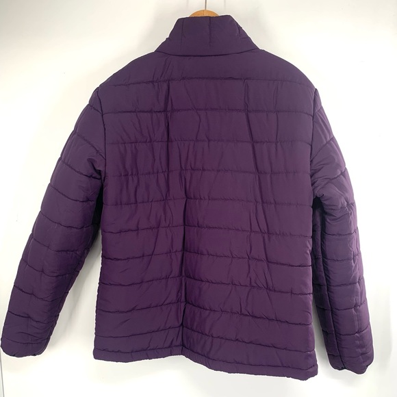Wantdo Girl's Lightweight Winter Puffer Jacket Hooded  Snow Ski Jacket Purple L - Picture 2 of 6